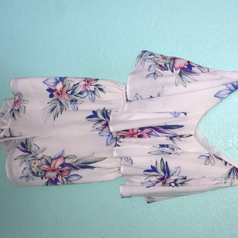 SUPER cute floral romper from forever 21